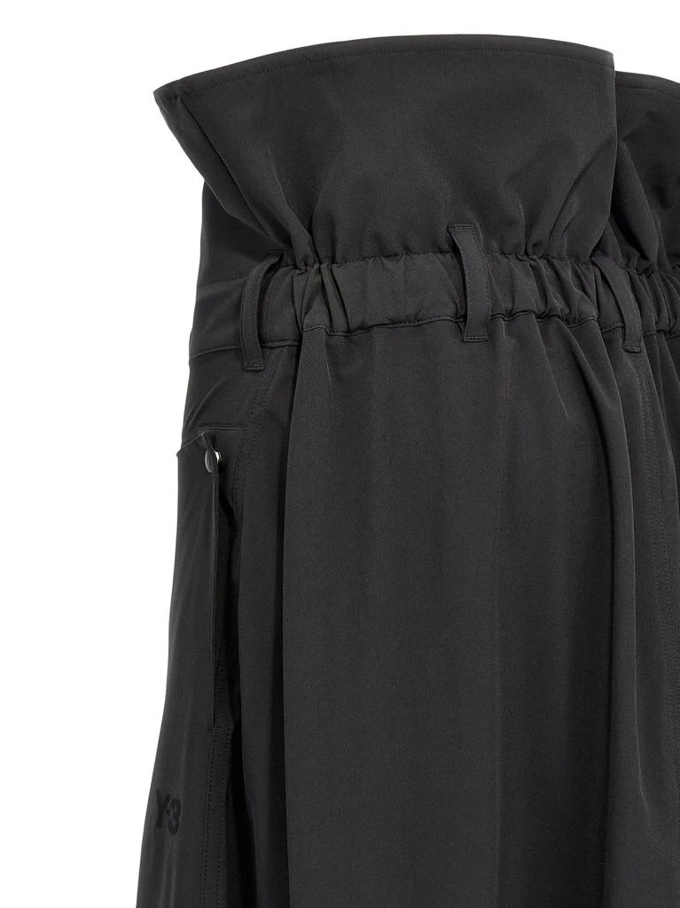 Y-3 Y-3 Vent Drawstring Midi Skirt 4