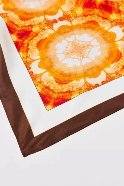 Urban Outfitters Henelle Kaleidoscope Silk Bandana 4