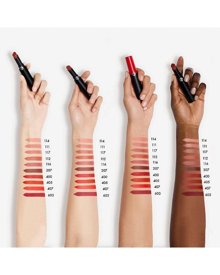 Armani Giorgio Armani Lip Power Matte Long Lasting Lipstick 4