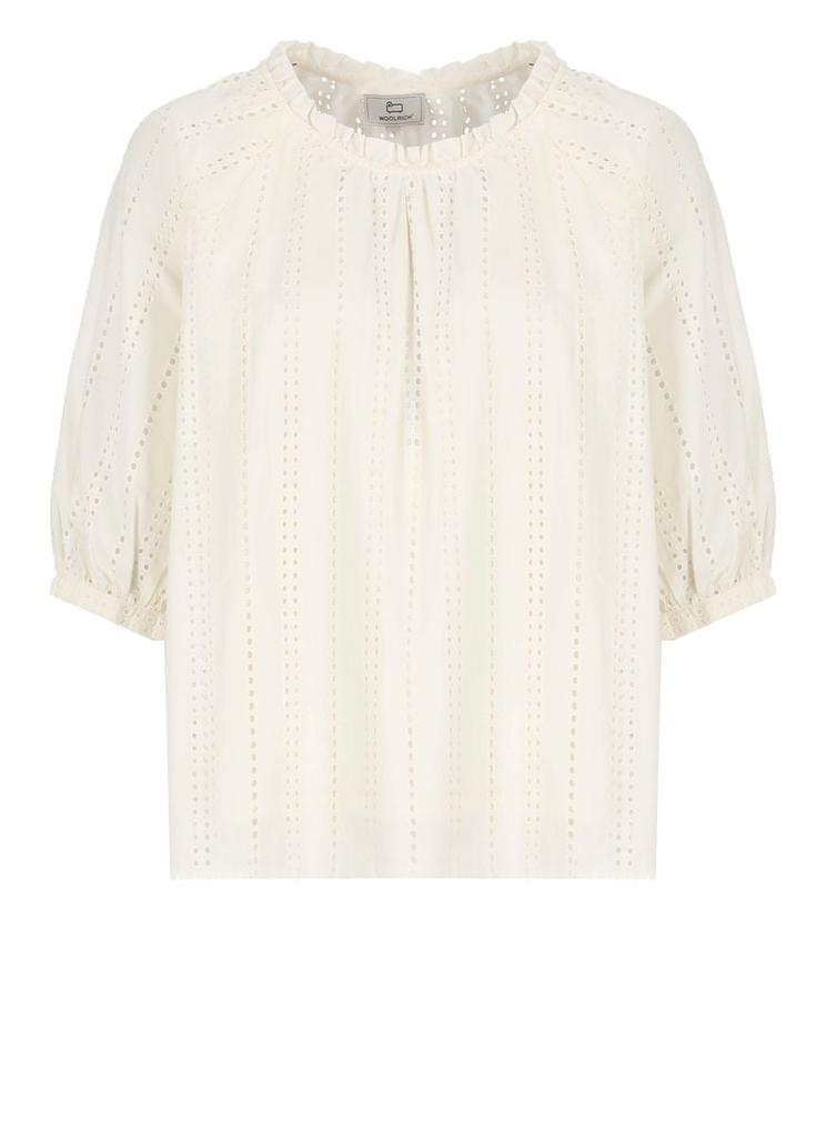 Woolrich Woolrich Broderie Anglaise Blouse