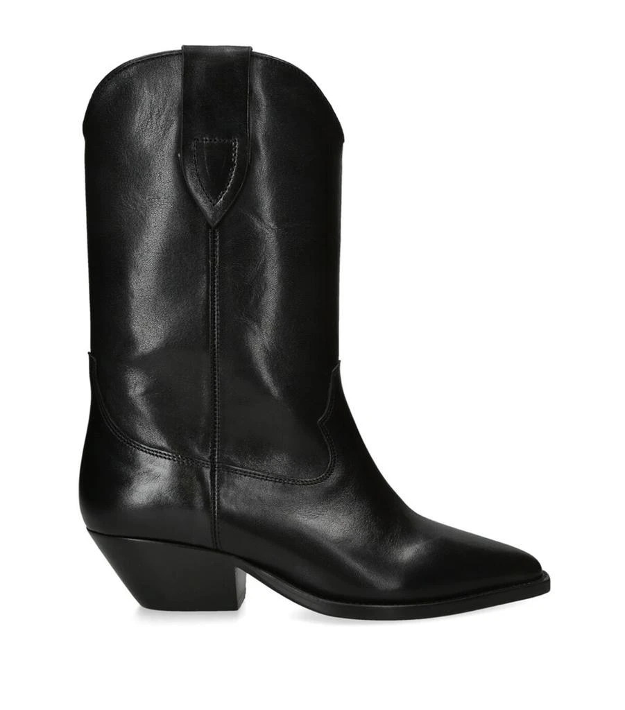 Isabel Marant Leather Duerto Cowboy Boots 40 1