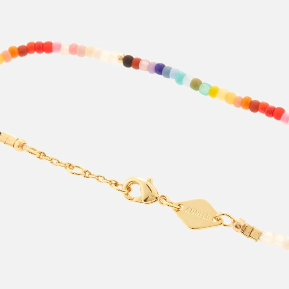 Anni Lu Anni Lu Rainbow 18-Karat Gold-Plated Bracelet 2