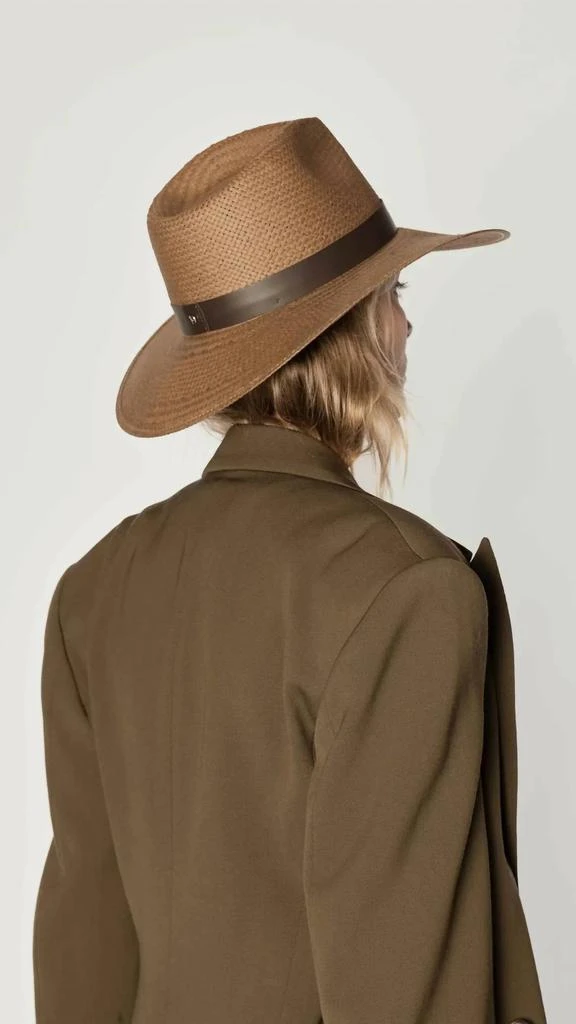 Janessa Leone Janessa Leone - Women's Zoe Packable Fedora Hat 3