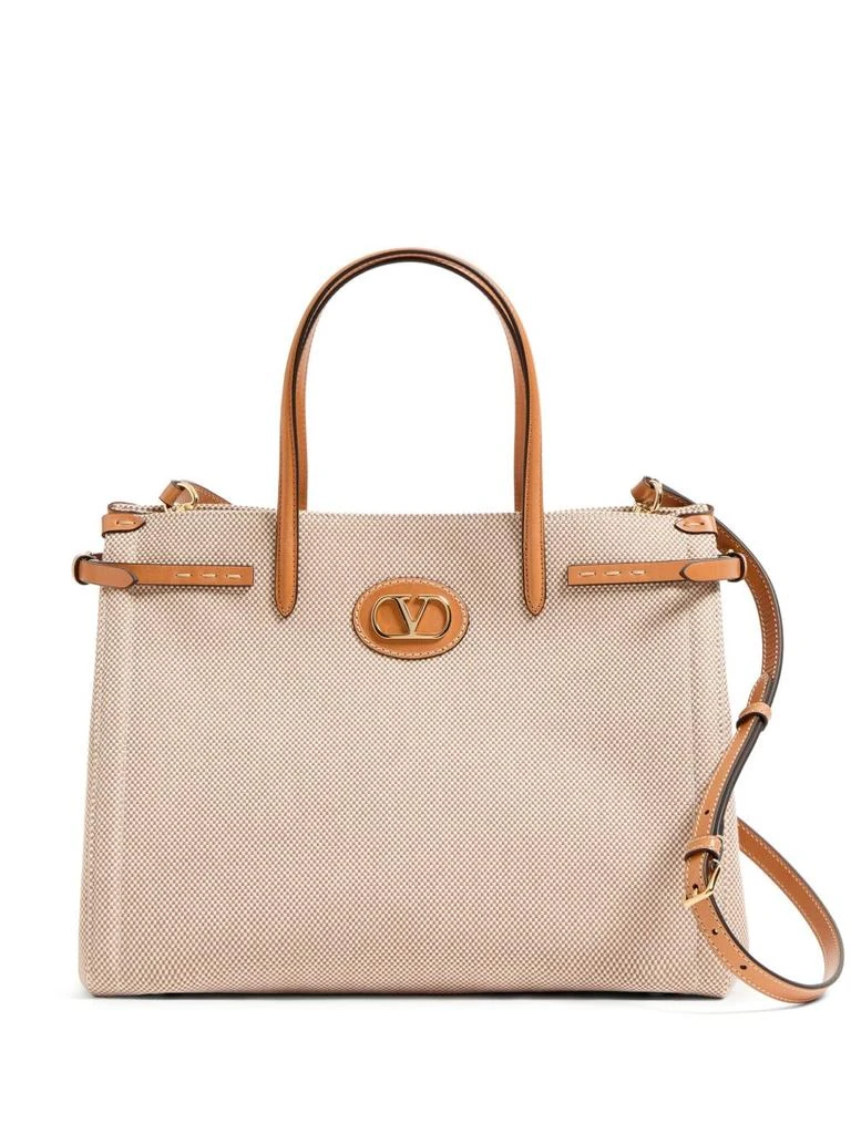 Valentino ANTIBES MEDIUM CANVAS TOTE 1