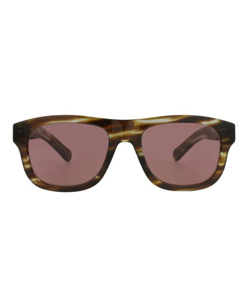 Gucci Square-Frame Recycled Acetate Sunglasses 1