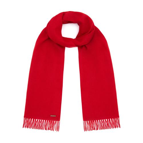 Hortons England Hortons England - 100% Lindo Wool Country Scarf Red