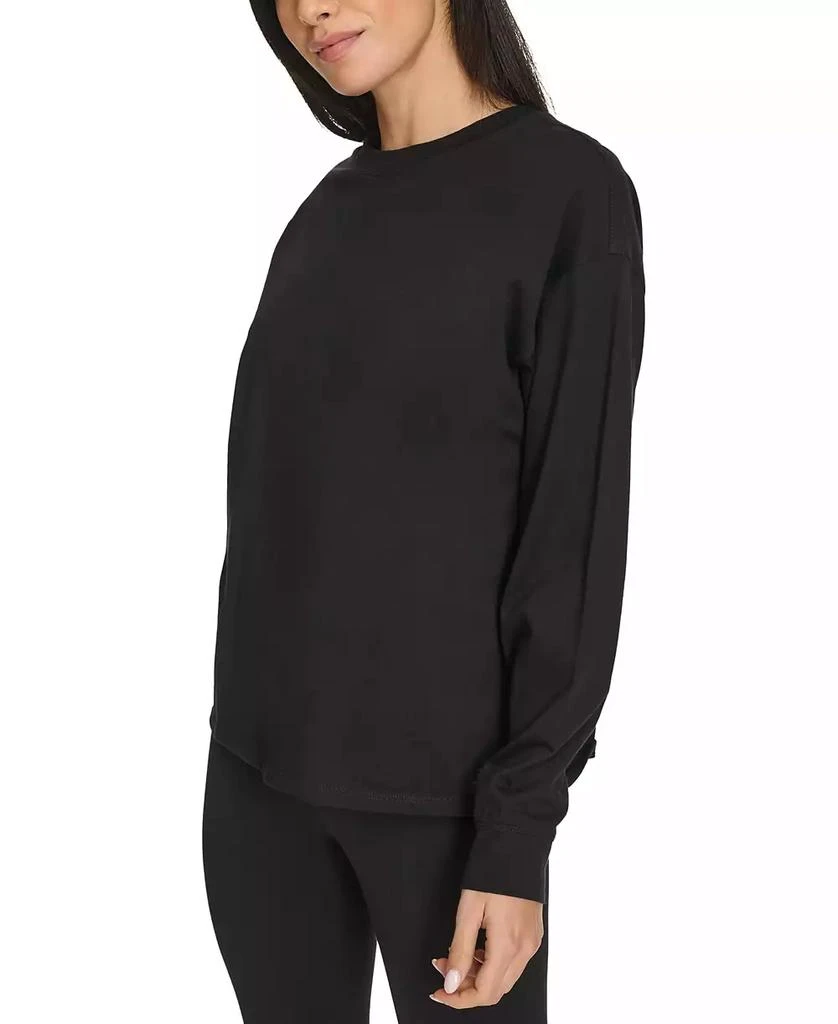 Calvin Klein Women's Long-Sleeve Crewneck T-Shirt 4