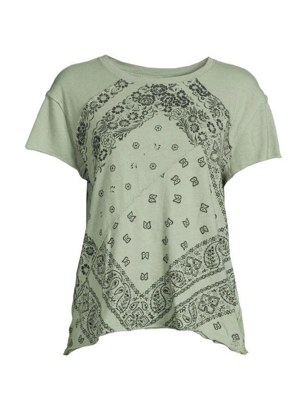 Free People Bandana Graphic Tee 3