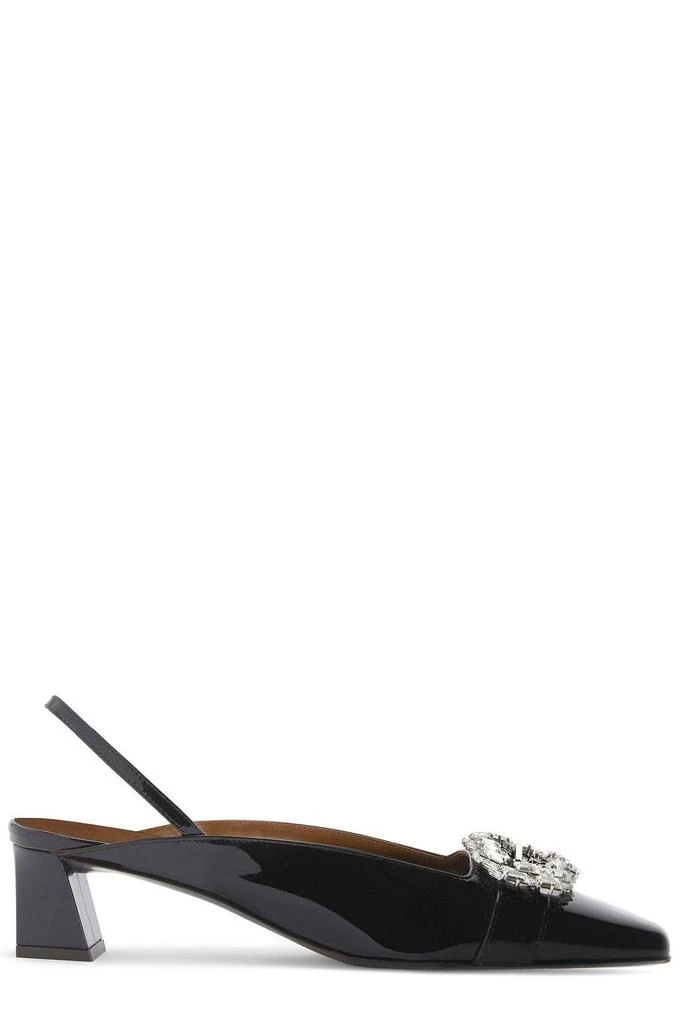 Giuseppe Zanotti Giuseppe Zanotti Brendha Sparkle 45 Slingback Pumps 1