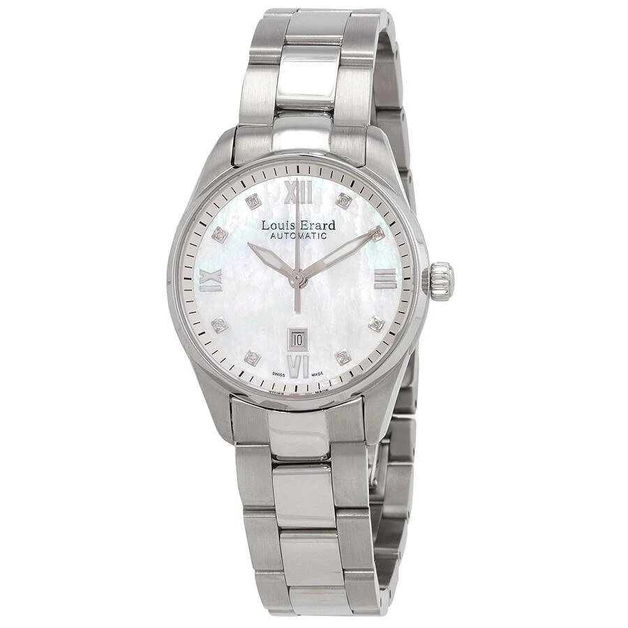 Louis Erard HERITAGE Automatic Diamond Ladies Watch 20100AA14.BMA17 1