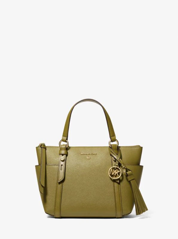 Michael Kors Sullivan Small Saffiano Leather Top-Zip Tote Bag