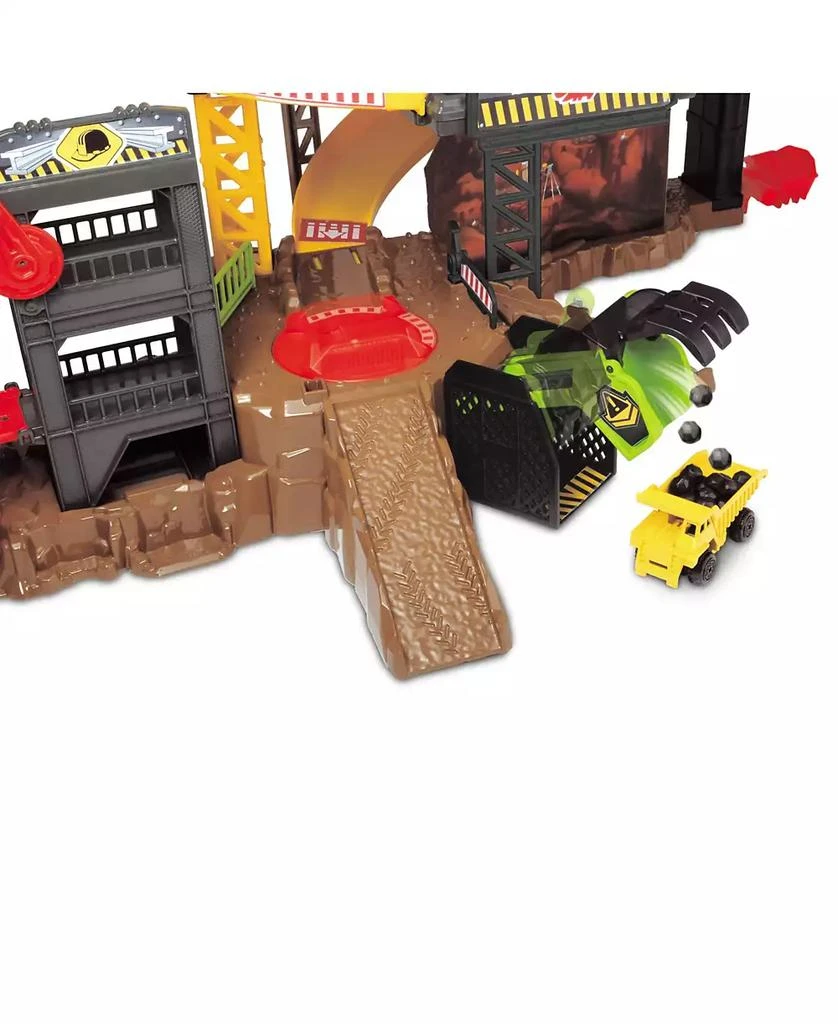 Dickie Toys HK Ltd Dickie Toys Construction Playset with 4 Die-Cast Cars 7