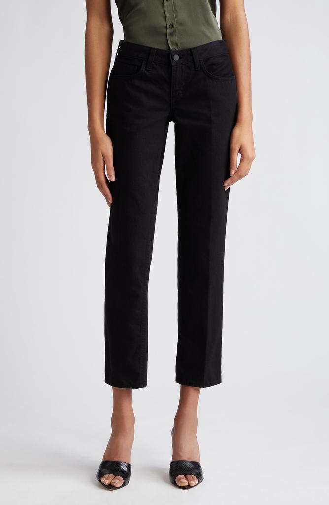 L'Agence Nevia Low Rise Slouch Straight Leg Jeans