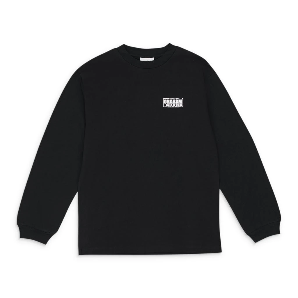 Carne Bollente CARNE BOLLENTE 3615 CARNE BLACK LONG SLEEVE T-SHIRT 1