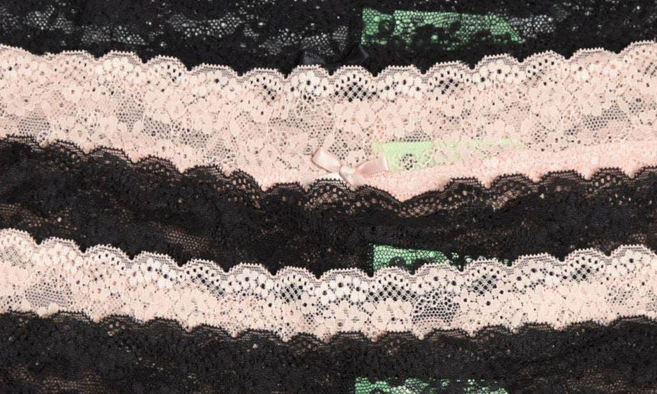 Honeydew Intimates HONEYDEW Ahna 5-Pack Lace Hipster Panties