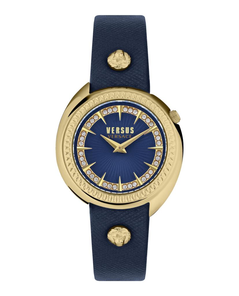 Versus Versace Tortona Crystal Strap Watch