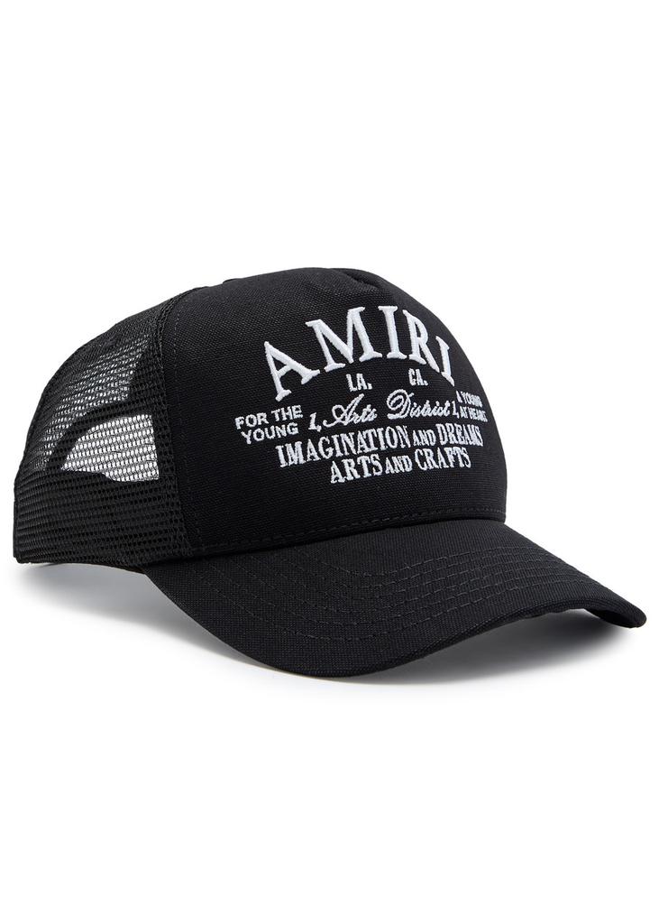 24aw 未使用　アミリ　Arts District Trucker　キャップ AMIRI Black 'Arts District' Trucker Cap - Hats - Compare