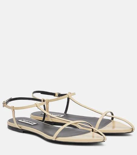 Jil Sander Leather sandals 1