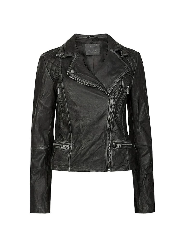 ALL SAINTS Cargo Leather Biker Jacket 1