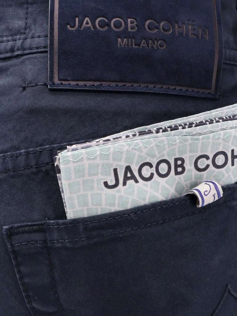 JACOB COHEN Bard cotton stretch trouser with iconic handkerchief 3
