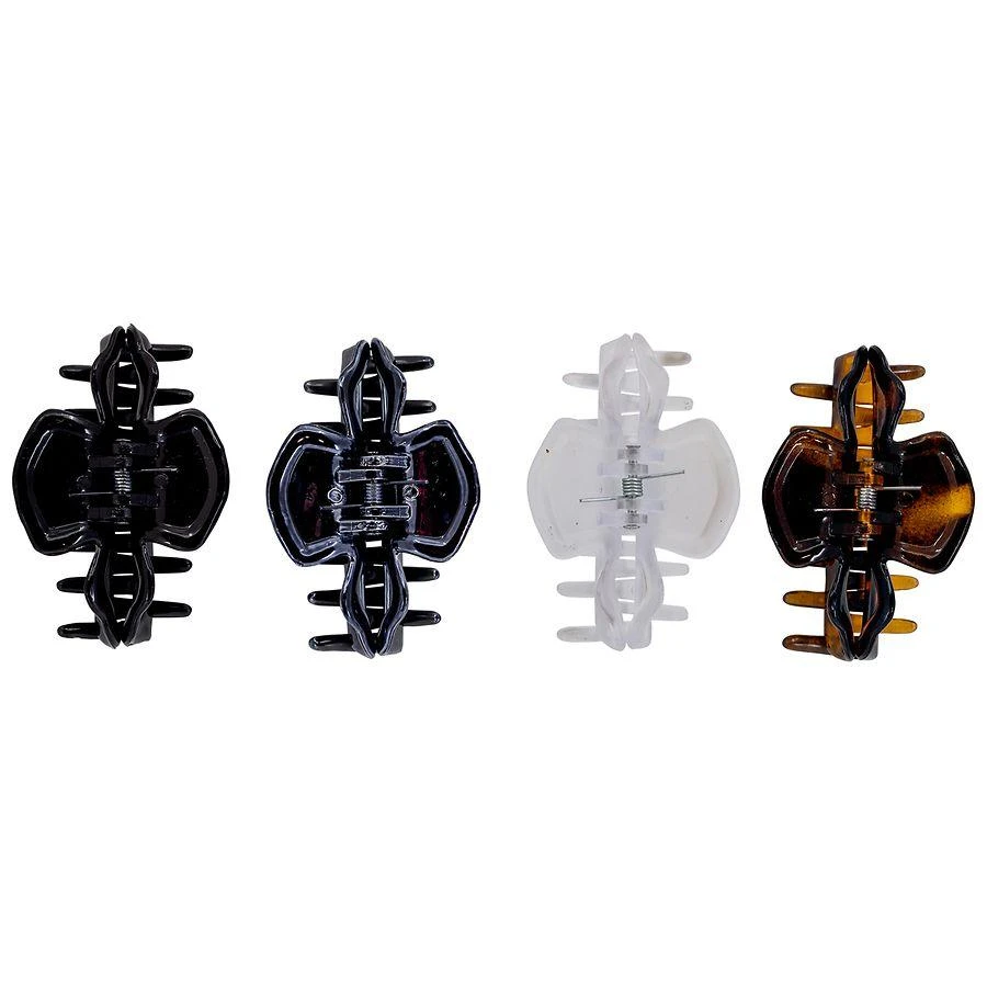 Scunci Double-Loop Small Claw/Jaw Clips 5