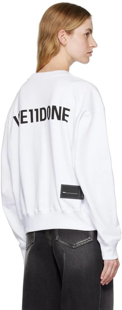 We11done White Movie Collage Sweatshirt 3