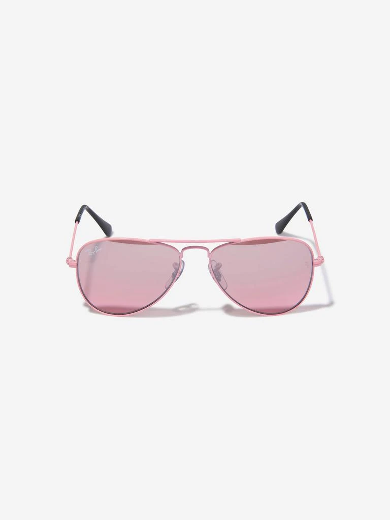 Ray-Ban Ray-Ban Kids Aviator Sunglasses in Pink 2