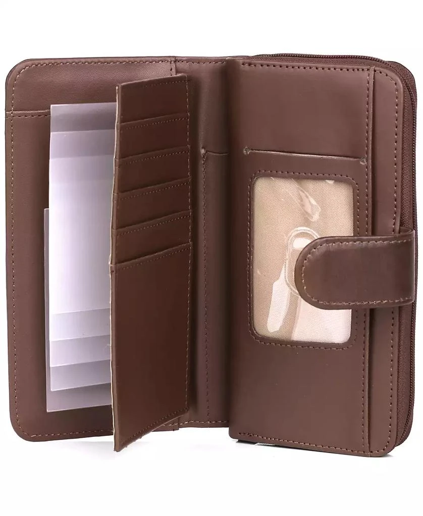 Julia Buxton Women's Mini Heiress Checkbook Wallet 2