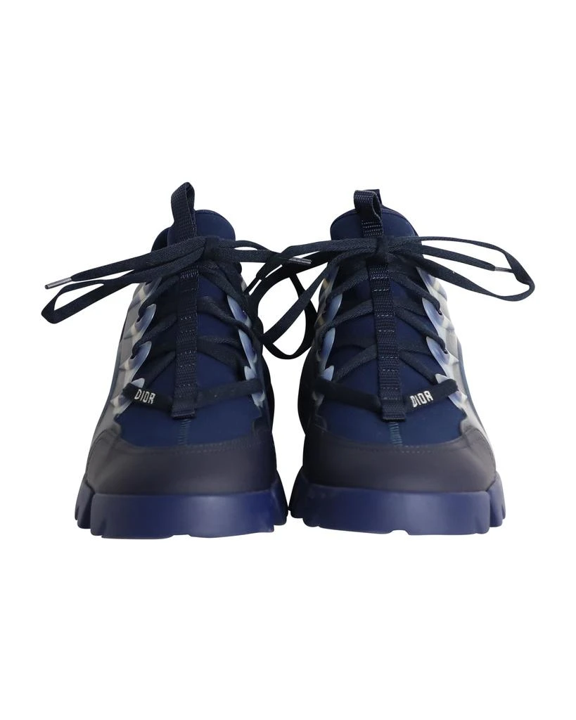 Dior D-Connect Sneakers in Navy Blue Neoprene 2