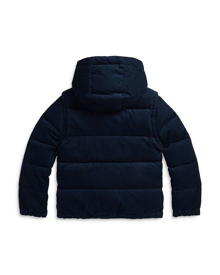 Polo Ralph Lauren Boys' Convertible Corduroy Down Jacket - Little Kid, Big Kid 2