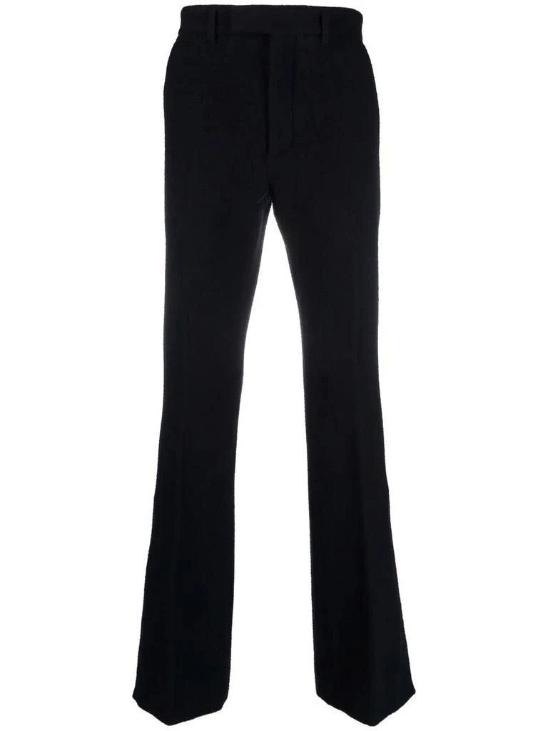 AMIRI button-detail straight-leg trousers - men -  -  - Blue 1