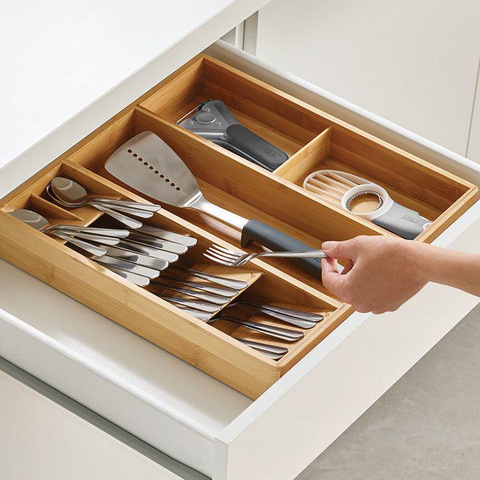 Joseph Joseph DrawerStore™ Bamboo Cutlery, Utensil & Gadget Organizer