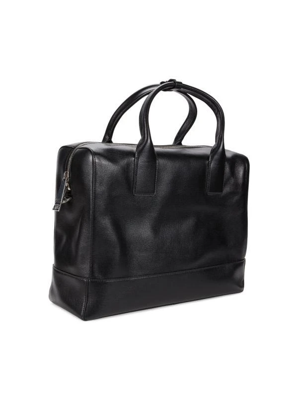 Bottega Veneta Leather Travel Duffel Bag 4