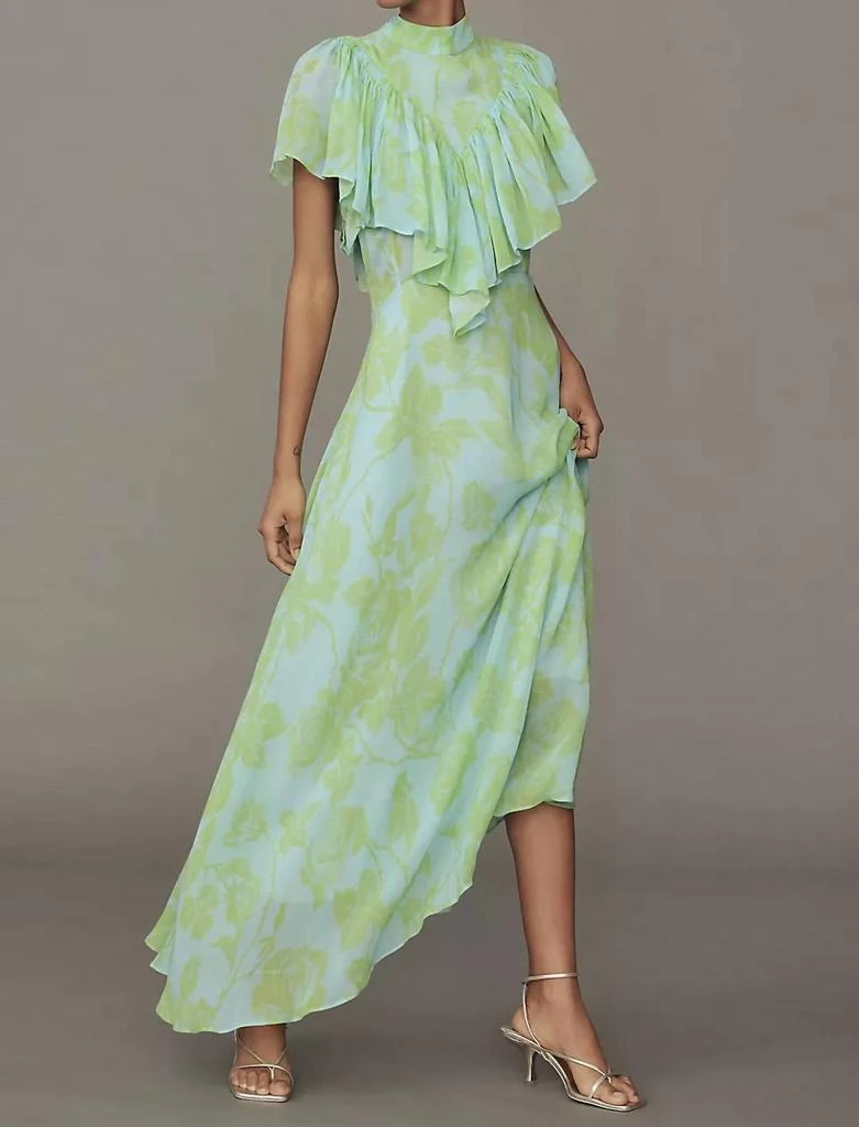 honolulu midi dress Mountain Green Darling Midi Hawaiian Dress Online M / Green