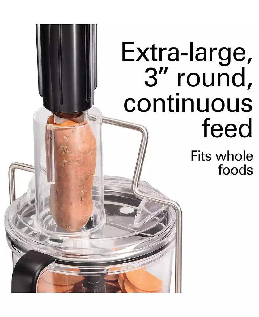 Hamilton Beach Professional Spiralizing Stack & Snap Food Processor 4