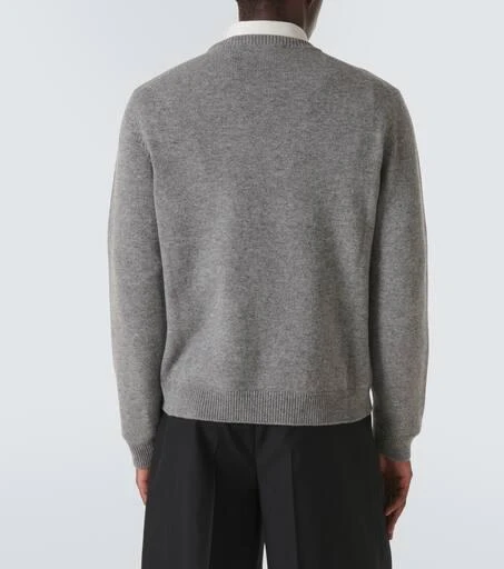 Gucci Logo intarsia wool sweater 4
