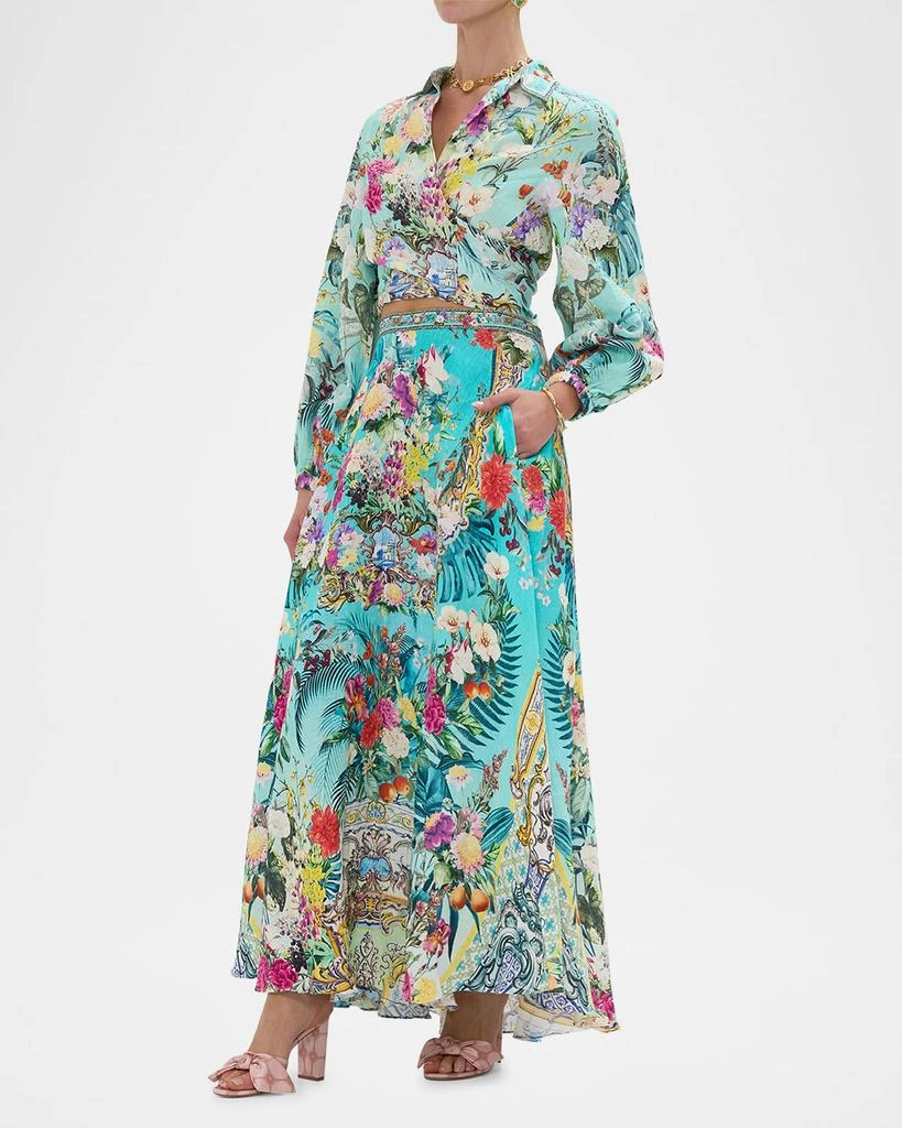 Camilla Gardens of Queluz Maxi Circle Skirt 6