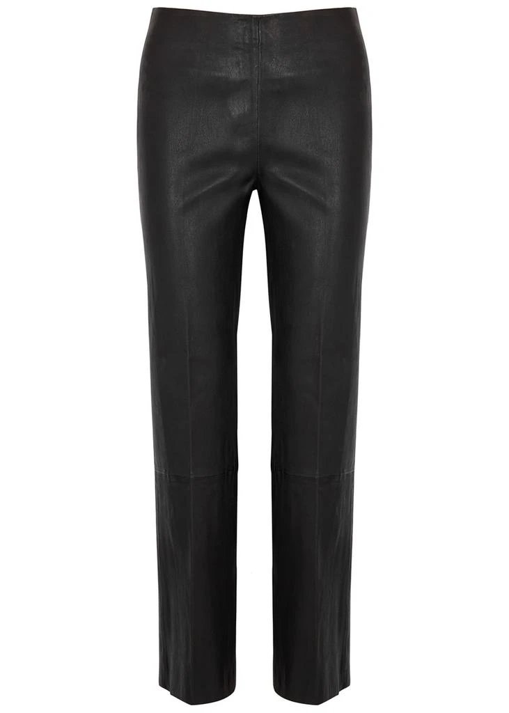 DAY BIRGER ET MIKKELSEN Madisson black leather trousers 1