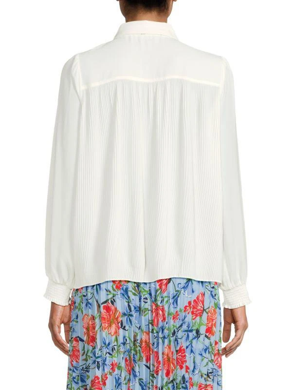 Tahari Pleated Shirt 2