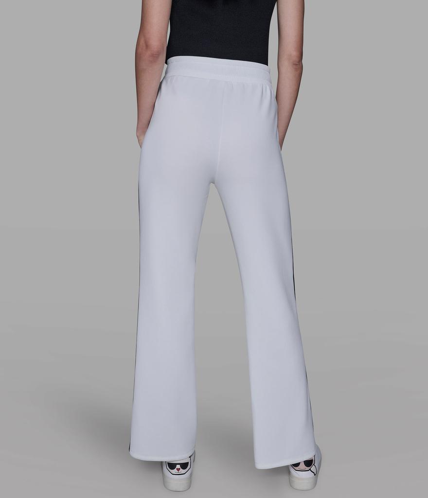 Karl Lagerfeld Paris MULTI-COLOR LOGO TAPE TRACK PANT