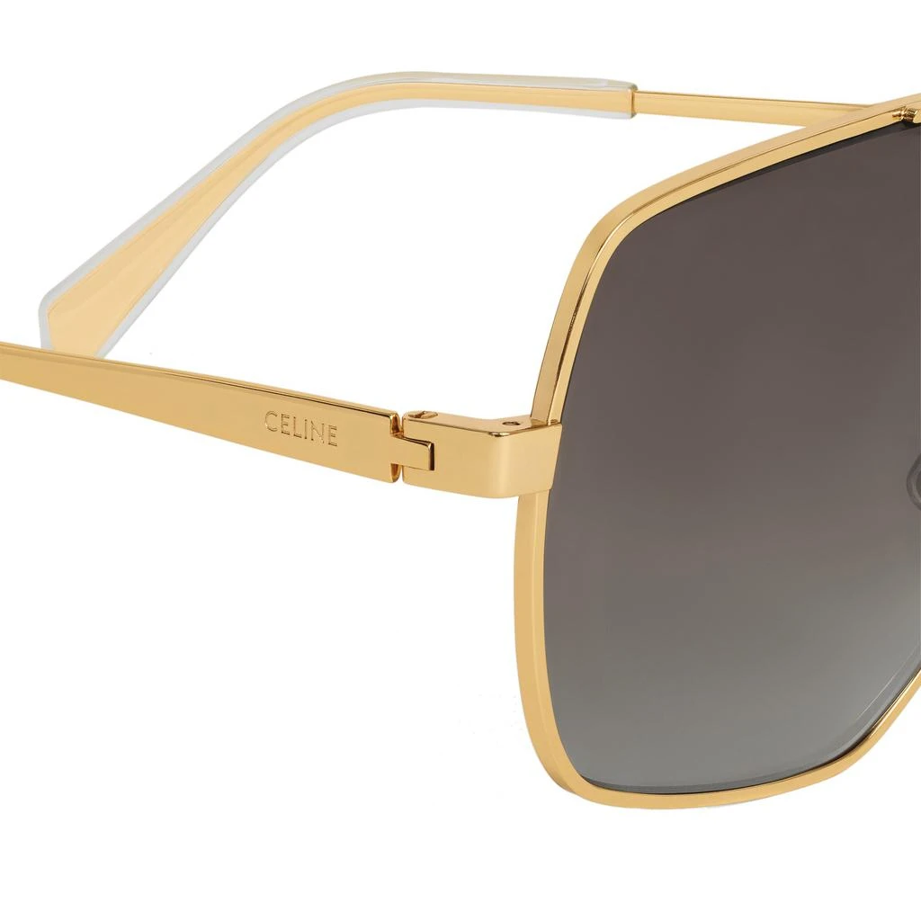 CELINE Metal frame 25 sunglasses in metal with polarized lenses 1