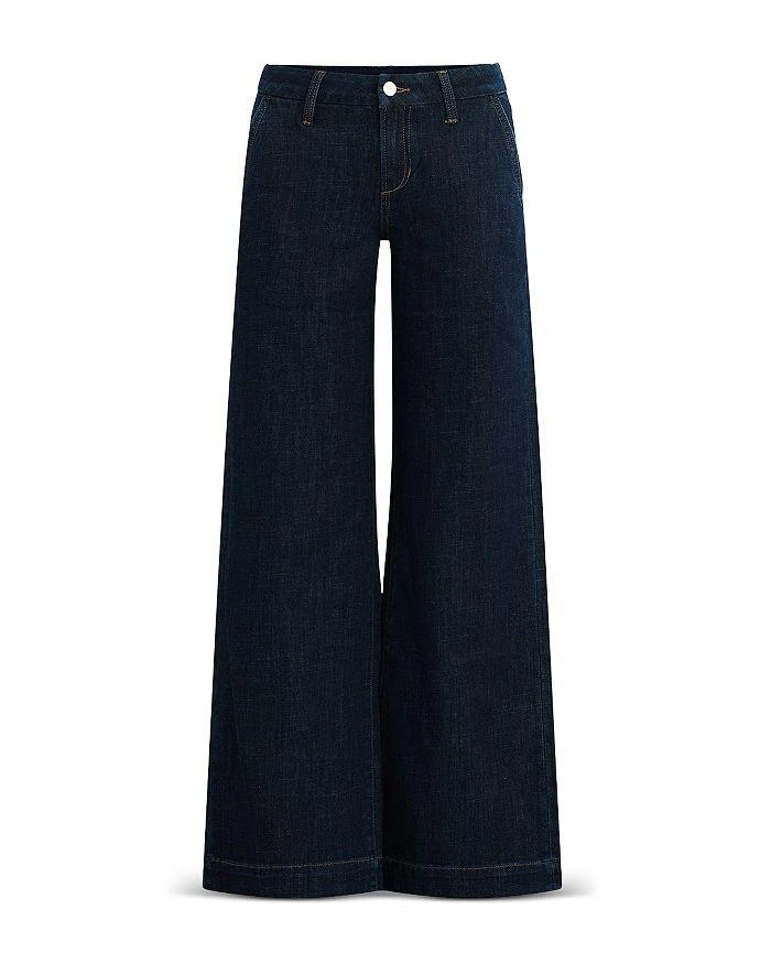 Joe's Jeans The Lou Lou Low Rise Wide Leg Trouser Jeans in Out of Control 8