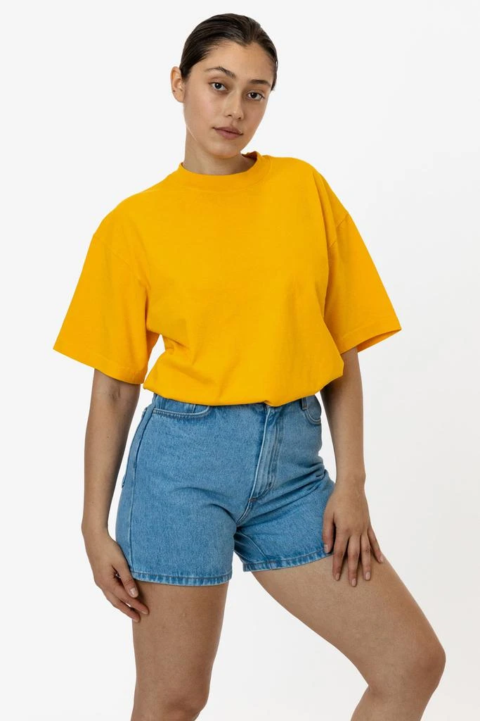 Los Angeles Apparel The 1801 - 6.5oz Garment Dye Crew Neck T-Shirt 7