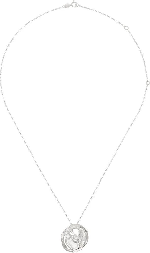 Alighieri Silver 'The Crustacean Bookmark' Necklace 1