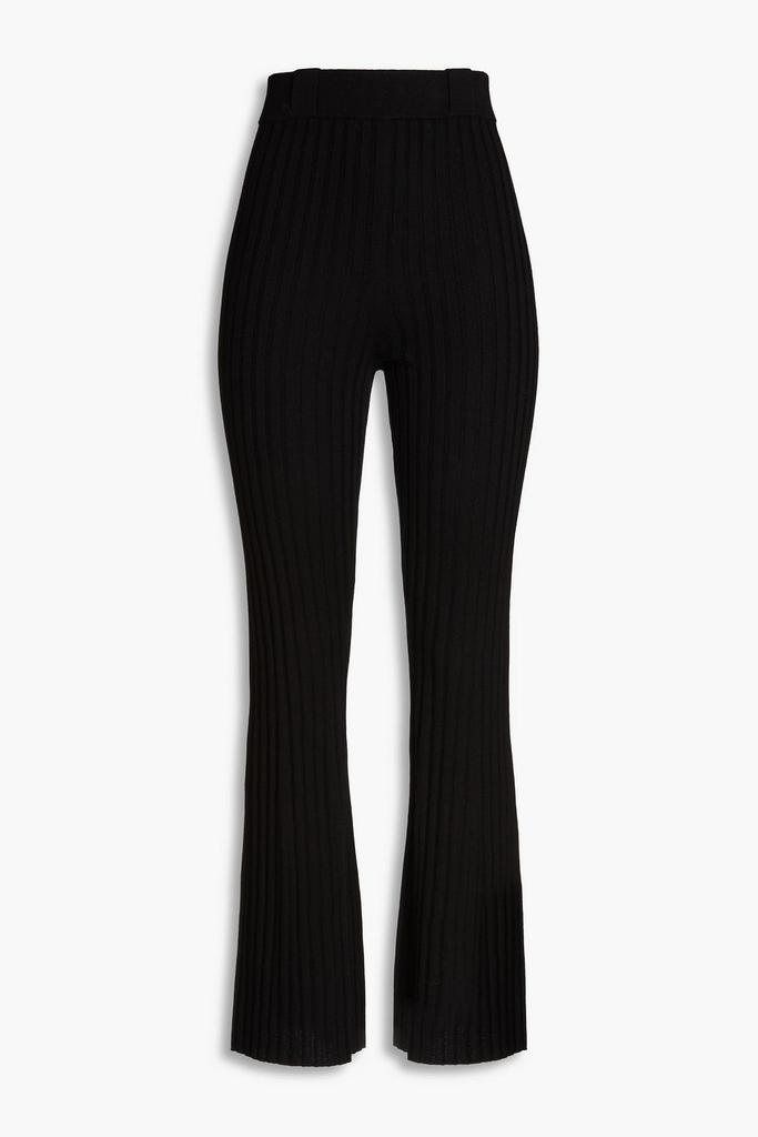 ba&sh Gimmo ribbed-knit straight-leg pants