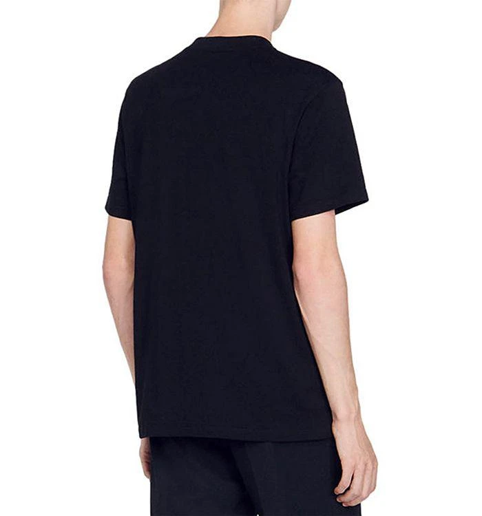 Sandro Short Sleeve Crewneck Dragon Tee 5