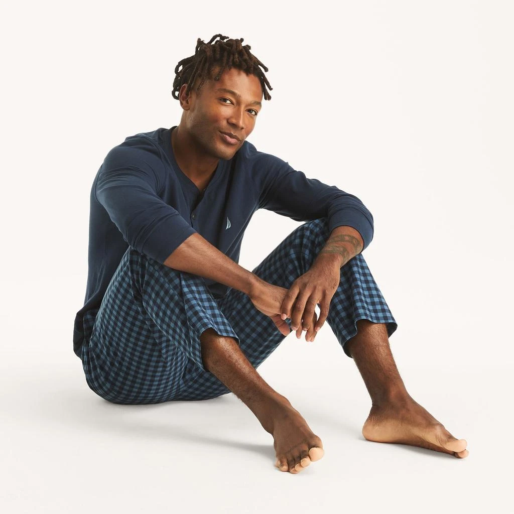 Nautica Mens Fleece Pajama Pant 1