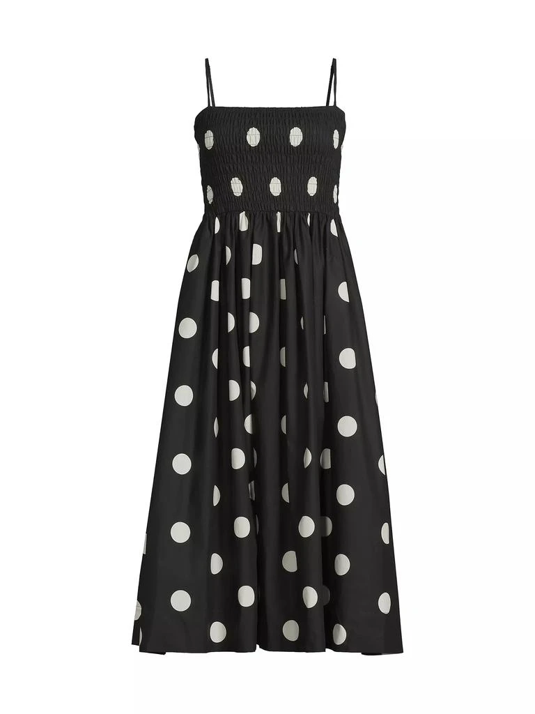 Ciao Lucia Mael Polka Dot A-Line Midi-Dress 1