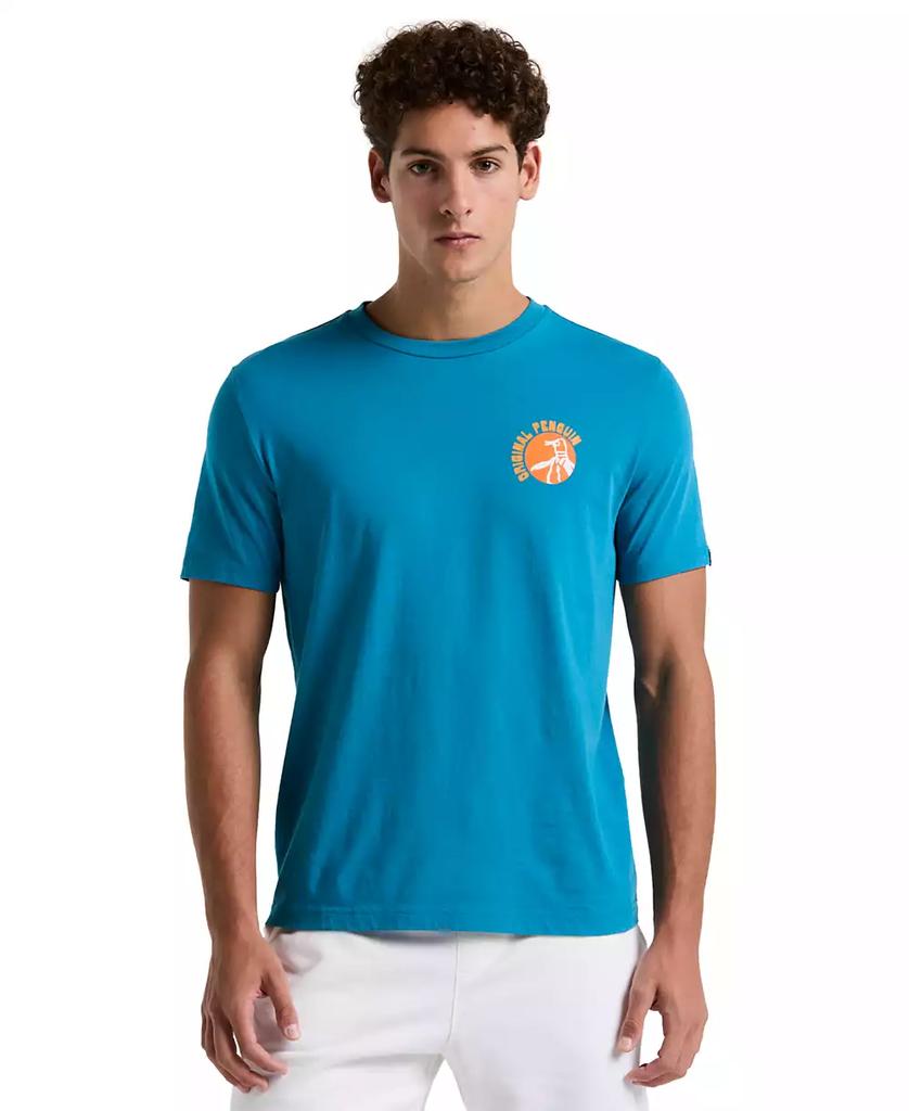 Original Penguin Men's Cocktail Pete Slim Fit Short Sleeve Crewneck Graphic T-Shirt