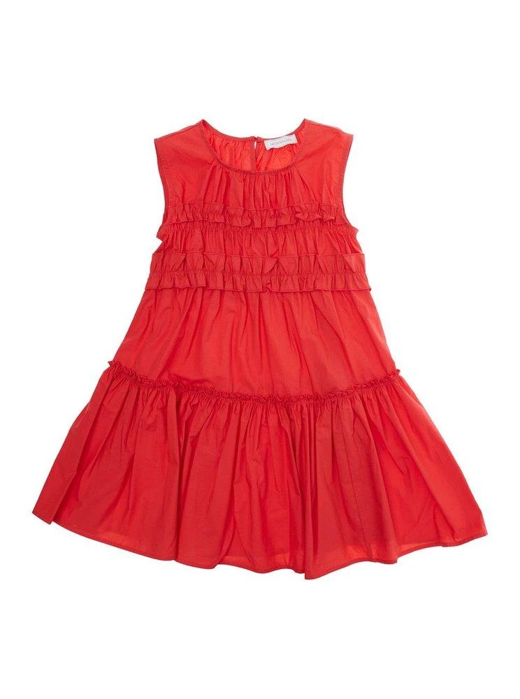 MONNALISA Monnalisa Capri Ruffled Flared Dress